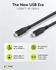 Goobay USB-C-Kabel, USB4, 240 W, 40 Gbit/s, Power Delivery 1m