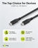 Goobay USB-C-Kabel, USB 3.2, 100 W, 10 Gbit/s, Power Delivery 2m