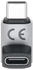 Goobay 74444 USB-C-Adapter vertikal 90° kurz, USB4