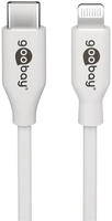 Wentronic 39448, Wentronic Goobay Lightning auf USB-C Ladekabel 39448 | MFi