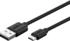 Goobay Micro-USB Lade- und Synchronisationskabel 0,5m