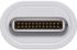 Wentronic 66262 USB-C/USB-A 3.0 OTG SuperSpeed-Adapter für Ladekabel, weiß
