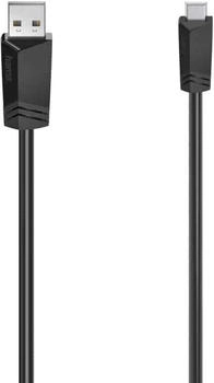 Hama 00200606 Mini-USB-Kabel, USB 2.0, 480 Mbit / s, 1,50 m