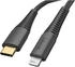 Hama Schnelllade- / Datenkabel, USB-C - Lightning, 1,5 m, Schwarz