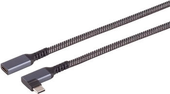 Shiverpeaks S-Conn 14-74013 USB Kabel 0,5 m USB 3.2 Gen 2 (3.1 Gen 2) USB C Schwarz - Weiß (14-74013)
