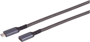 Shiverpeaks S-Conn 14-74003 USB Kabel 0,5 m USB 3.2 Gen 2 (3.1 Gen 2) USB C Schwarz - Weiß (14-74003)