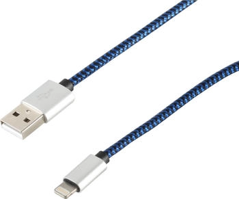 Shiverpeaks S-Conn 14-50022 2m USB A Lightning Blau Handykabel (14-50022)
