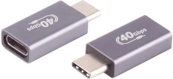Shiverpeaks S/CONN maximum connectivity USB-C® Adapter, USB-C® Buchse, 4.0, Metall, Pro (13-60004)