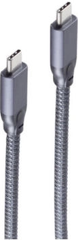 Shiverpeaks BASIC-S USB 3.2 Kabel, C-Stecker - C-Stecker 0,5 m, Anschlüsse: USB C-Stecker auf USB C-Stecker, unter - 1 Stück (BS13-47010)