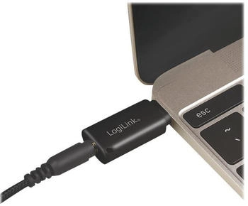 LogiLink UA0356 USB Adapter USB-C / 3.5mm (TRRS) 4-pole Audio Adapter (UA0356)