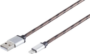 Shiverpeaks S-Conn 14-50078 0.9m USB A Lightning Braun Handykabel (14-50078)