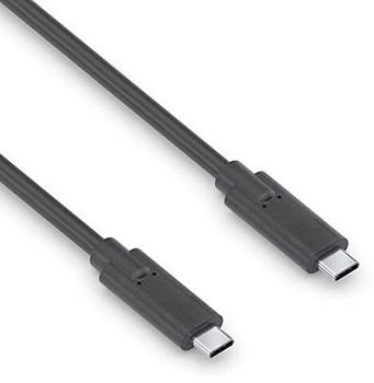 PureLink USB-C to USB-C Cable - 3.1 Gen 2 5A 10G DP Alt Mode - iSeries - SC Black 0.50 m