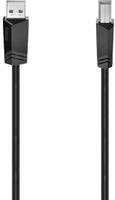 Hama Usb-kabel Usb 2.0 Usb-a Stecker, Usb-b Stecker 1.50 M Schwarz 00200602