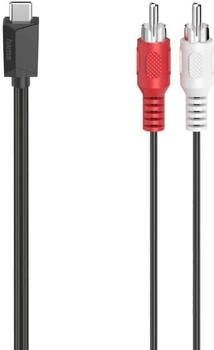 Hama Audio-Kabel, USB-C-Stecker - Cinch-Stecker, Stereo, 1,50 m (00200730)