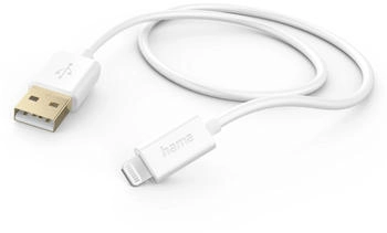 Hama Ladekabel, USB-A - Lightning, 1,5 m, Weiß (00201581)