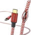 Hama Ladekabel Reflective USB-C/USB-C 1.5m Nylon