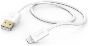 Hama Ladekabel, USB-A - Lightning, 1,5 m, Weiß (00125104)
