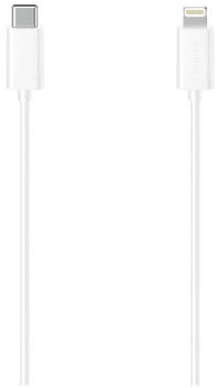 Hama USB-C-Kabel für Apple iPhone/iPad mit Lightning Connector, USB 2.0, 1,50 m Weiß (00200645)