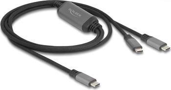 DeLock USB-C Y-Kabel PD 3.0 100W 1.2m (81271)