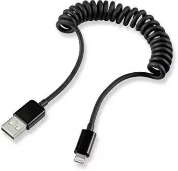 Renkforce iPad/iPhone/iPod Anschlusskabel [1x USB 2.0 Stecker A - 1x Lightning-Stecker] 0.95 m Schwarz (RF4087422)