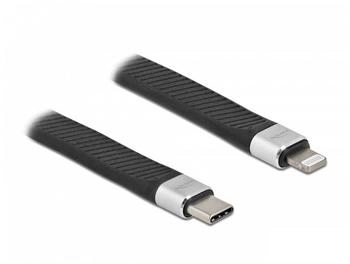 DeLock FPC Flachbandkabel USB-C zu Lightning 13 cm (86941)