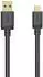 Hama USB-Kabel, USB-A-Stecker USB-C-Stecker, USB 3.2 Gen1, 5 Gbit/s, 0,75 m Schwarz (00202005)