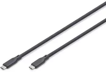 Digitus USB-C Kabel USB4 2.0, Silikon, 80Gbps, 1m (AK-300350-010-S)