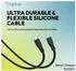 Digitus USB-C Kabel USB4 2.0, Silikon, 80Gbps, 1m (AK-300350-010-S)