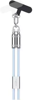 Ansmann Smartphone Lanyard USB-C zu Lightning, blau, 120cm (1700-0194)
