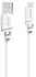 Hama Lightning auf USB-A Kabel 2m, weiß (00201801)