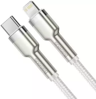 Baseus CATLJK-B02 USB-C Kabel High Speed USB 2.0 1,5m 20W weiß (CATLJK-B02)