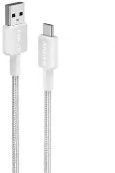 Anker Anker 322 USB-A auf USB-C Kabel 90cm, wei&szlig; (A81H5G21)