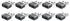 Good Connections USB 2.0 Adapter Stecker A auf USB-C Buchse, Aluminium, grau, 10er-Set (USB-AD203-10)