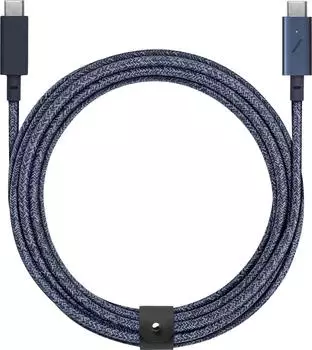 Native Union Belt Cable Pro USB-C zu USB-C 2,4m indigo (BELT-C-IND-PRO-NP)