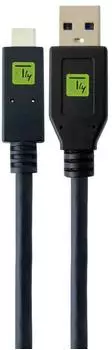 Techly USB 3.1 Gen 2 Kabel Typ-A auf Typ-C, 0,5m, schwarz (ICOC MUSB312-CMAM05T)