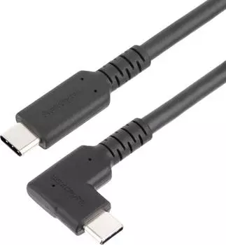 StarTech USB-C-Kabel gewinkelt 90&deg;, USB 3.2 Gen 2, 10Gbit/s, 50cm (RUSB31CC50CMBR)