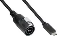 Industrie-Steckverbinder S1 - USB 3.2 Gen. 2 Kabel, Stecker C&acirc;&cent; mit