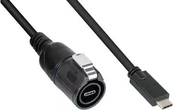 Good Connections Industrie-Steckverbinder S1 USB 3.2 Gen. 2 C-C 0,5m (IC01-16U3101-005)