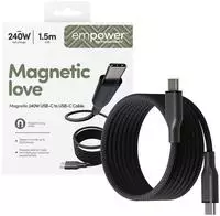 PANZERGLASS EM84572, PanzerGlass empower - USB-Kabel - 24 pin USB-C (M) zu 24...