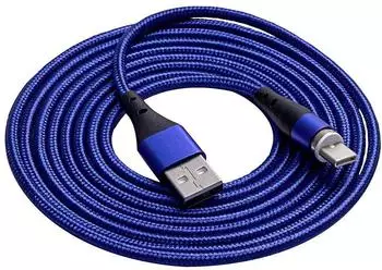 Akyga USB-Kabel USB-A auf USB-C 2m, blau (AK-USB-43)
