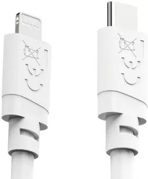 Hama USB-C auf Lightning Kabel 1m weiß MFi (00201815)
