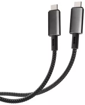 Vivanco LongLife USB-C auf USB-C Ladekabel 100W, 10Gbit/s, 1m, schwarz (64011)