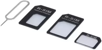 Renkforce SIM-Adapter Nano/Micro SIM auf Micro/Standard SIM (RF-5044718)