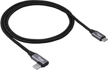 Akyga USB-C auf USB-C Kabel 1m, schwarz (AK-USB-54)