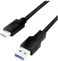 LogiLink USB-Kabel USB 3.2 Gen1 USB-A Stecker, USB-C&reg; Stecker 3.00 m CU0171