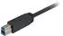 Sharkoon USB 3.2 Gen 1 Kabel USB-A auf USB-B, 2m, schwarz (3223446000)