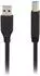 Sharkoon USB 3.2 Gen 1 Kabel USB-A auf USB-B, 2m, schwarz (3223446000)