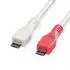 Value USB 2.0 Ladekabel Micro-B, 0,30m, weiß (11.99.8307)