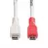 Value USB 2.0 Ladekabel Micro-B, 0,30m, weiß (11.99.8307)