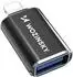 Wozinsky WALA-01 Lightning auf USB-A OTG Adapter, schwarz (WALA-01)